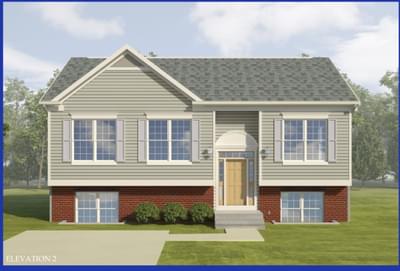 Elevation 2. New Homes in Riverdale, MD