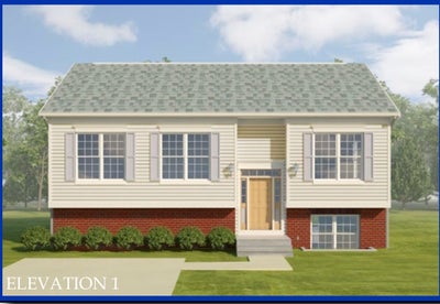 Elevation 1. Riverdale, MD New Homes